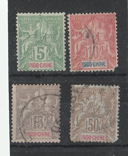 Timbre france indochine - 17*,
