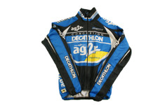 Veste cyclisme vintage Decathlon AG2R