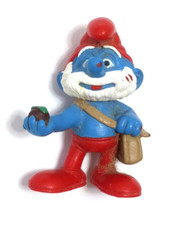 JOUET FIGURINE VINTAGE SCHTROUMPFS 1969 PEYO COLLECTION