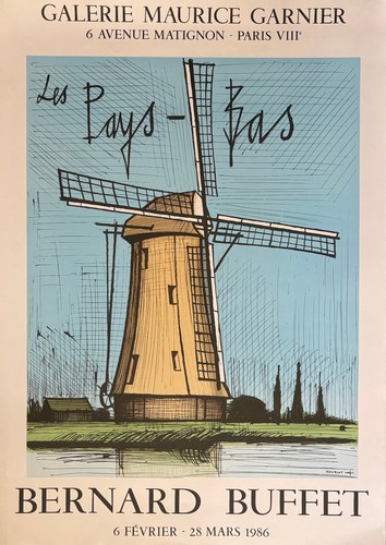 Bernard buffet affiche - buffet,