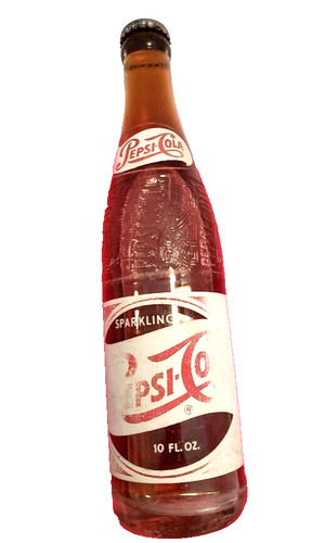 Pepsi cola vintage 10oz - pepsi-cola,