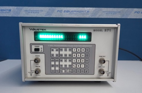 Wavetek 271 programmable pulse - wavetek,