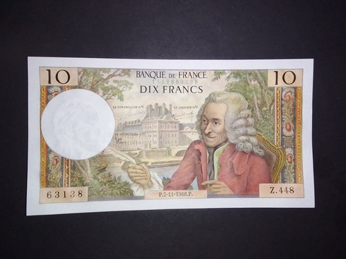Francs voltaire 11 - voltaire, 7.11.1968