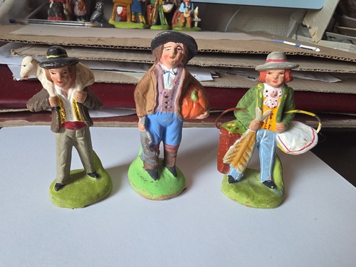 Lot santons 7 - de, 3