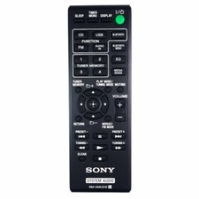 Télécommande HiFi Sony CMT-SBT20 Authentique
