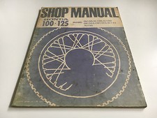 Manuel D'Atelier / Manuel De Magasin CB,CL,SL 100,CB,CD,SL,TL 125 (1971)