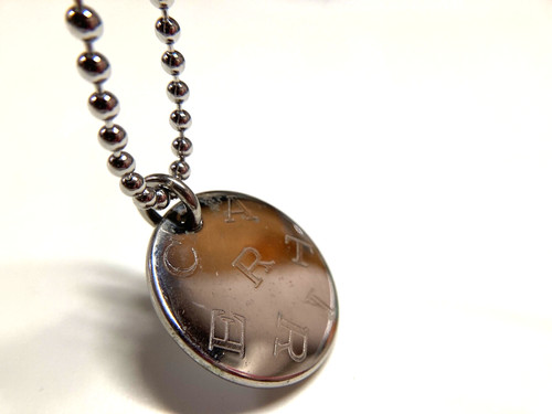 Cartier vintage logo collier - cartier,