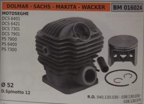 Cylindre piston complet - piston,