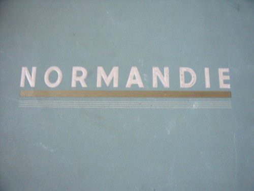 Normandie paquebot - normandie,