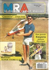 MRA N°622 PLAN : "EMPIRIX" PLANEUR ELEC. / "COCOTTE" / BIG STRATY DE AIRC8