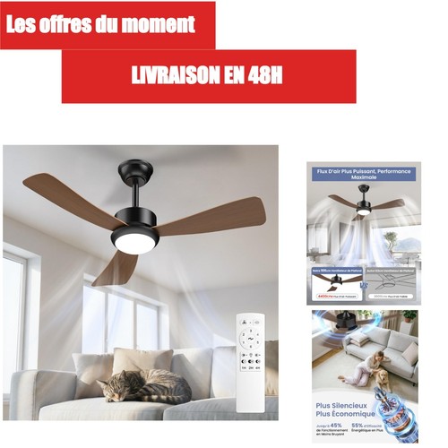 Ventilateur plafond airwit - plafond,