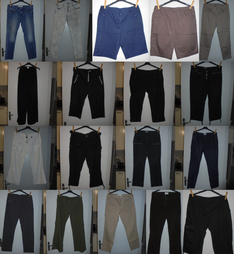 Lot vetement pantalon - lot, 18