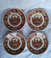 4 assiettes à gâteau en