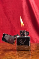 BRIQUET VINTAGE ZIPPO PETROL LIGHTER FEUERZEUG ACCENDINO