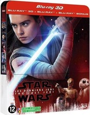 Blu-ray Star Wars les Derniers Jedi (steelbook 3d)