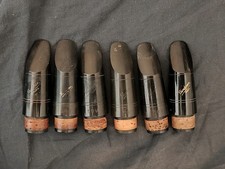 6 Clarinet Mouthpieces