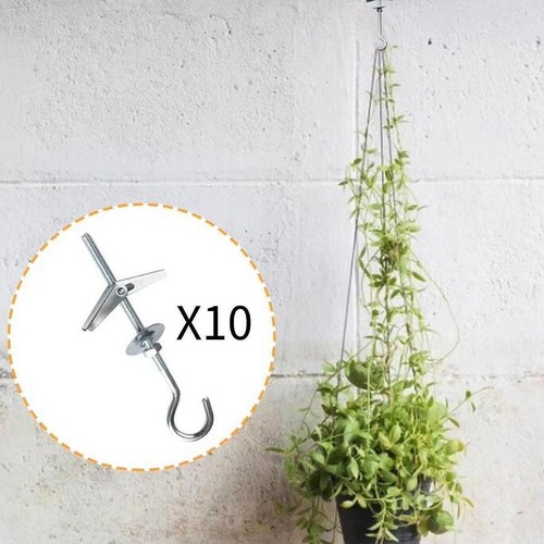 10x crochets plafond pour - de,
