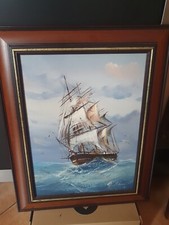 Tableau voilier Peintre