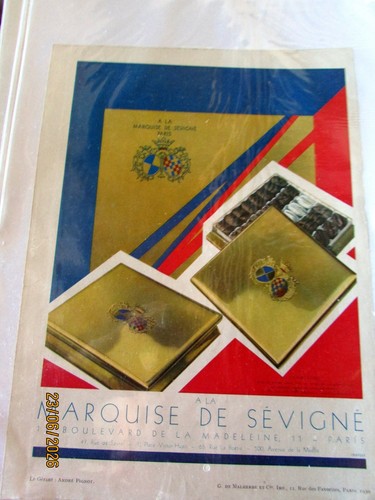 Chocolat marquise sevigne - marquise,