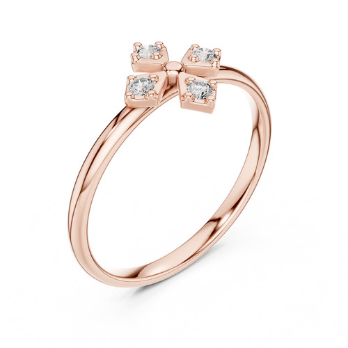 Bague diamant certifié