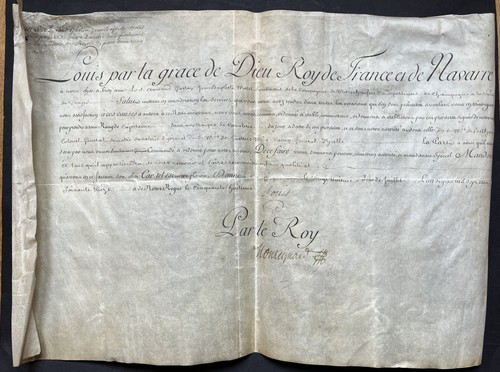 Louis lettre signée - louis,