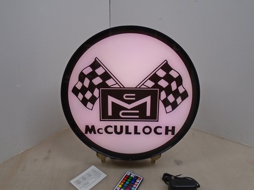 Mcculloch old logo round - old, led