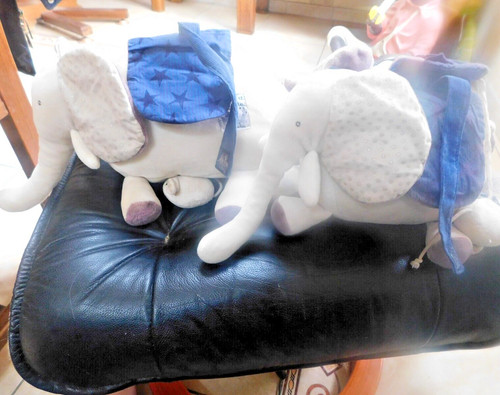 Doudou peluche éléphant - doudou,