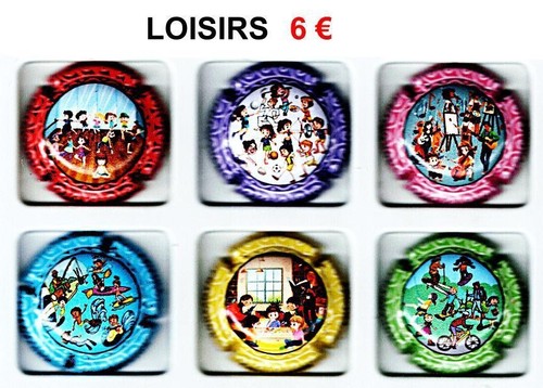 Capsules champagne loisirs - capsules,