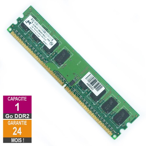 Barrette mémoire 1go ram ddr2 - barrette,