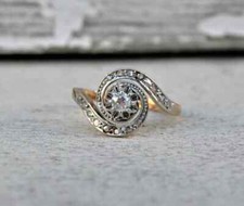Bague fiançailles ancienne - bague, de