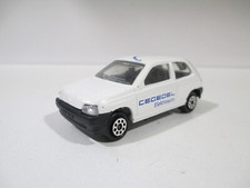 RARE RENAULT CLIO Phase 1 par MAJORETTE MAJOPUB Supers 1990 CEGEDEL ELEKTROAUTO