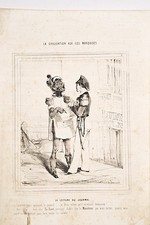 CARICATURE E de BEAUMONT La