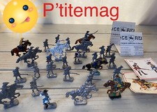Lot figurines mousquetaires de Prusse Prince August