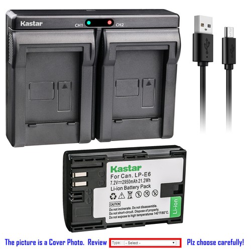 Kastar battery slim - slim, dual