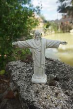 RE0324 PM  FIGURINE STATUETTE REPRODUCTION  CHRIST RIO CORCOVADO  STYLE BEIGE 
