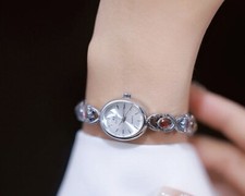 Elegant Gold snake Bracelet Women Watch