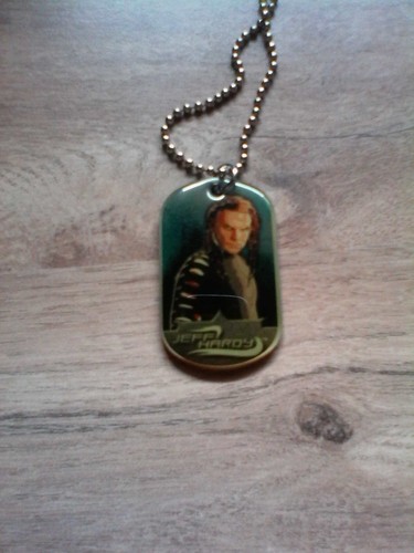 Wwe topps dog tags necklace - dog,