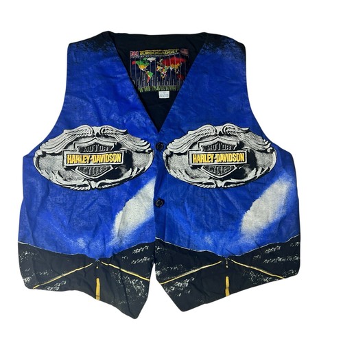Gilet vintage harley davidson - vintage, harley-davidson