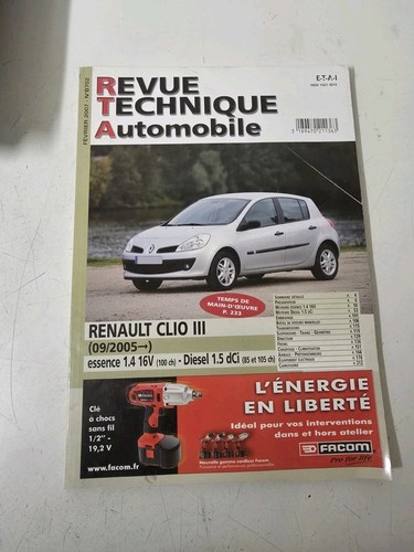 Revue technique automobile - revue,
