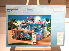 PLAYMOBIL NOTICE 9060 / GRAND AQUARIUM COMPLÈTE