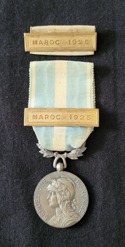 Médaille coloniale argent - en,