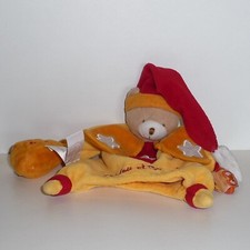 Doudou Ours Doudou et Compagnie - Collection Poudre d 'étoiles- Etat moyen