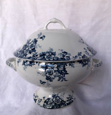 Soupière en faïence terre de fer St Amand Hamage Marie Louise