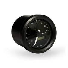 Compteur De Révolution Velona 48Mm, Noir, 15000RPM, Pour Harley-Davidson