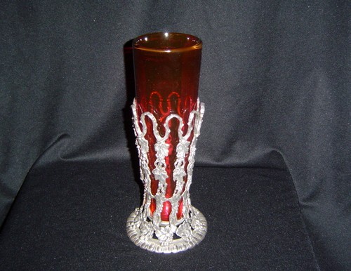 Silver plated grapevine - , holder