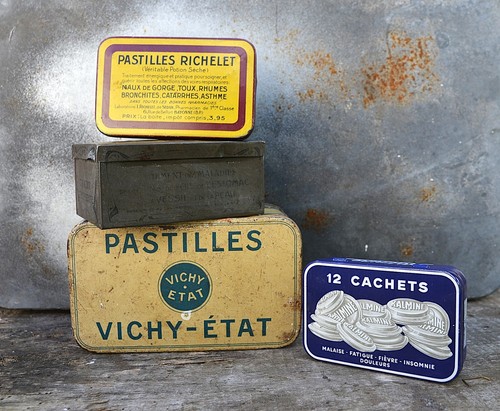 Lot boîtes metalliques - lot, de
