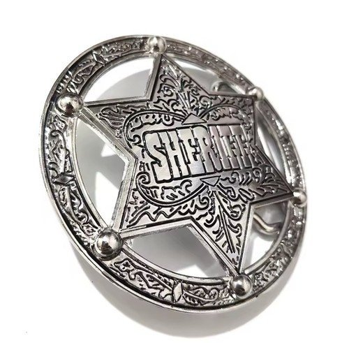 Boucle ceinture sheriff cowboy - ceinture,