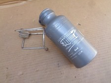 Porte gourde TA en acier chromé avec gourde TA Bernard Hinault vélo  vintage