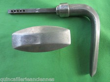 2 poignées Aluminium porte