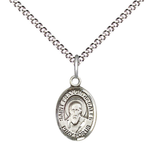 Sterling silver saint - sterling, francis